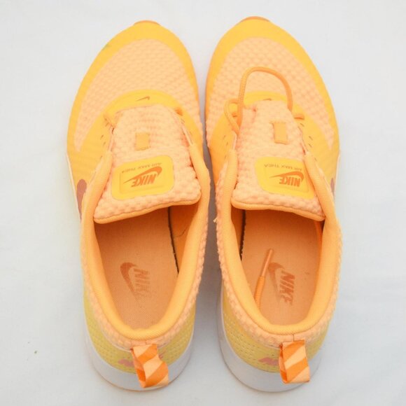 Nike Women's Yellow and Orange Trainers Pre Owned Excellent Condition - Picture 6 of 9